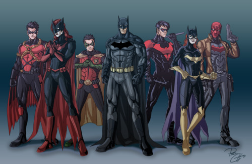 Batfamily new 52 batman