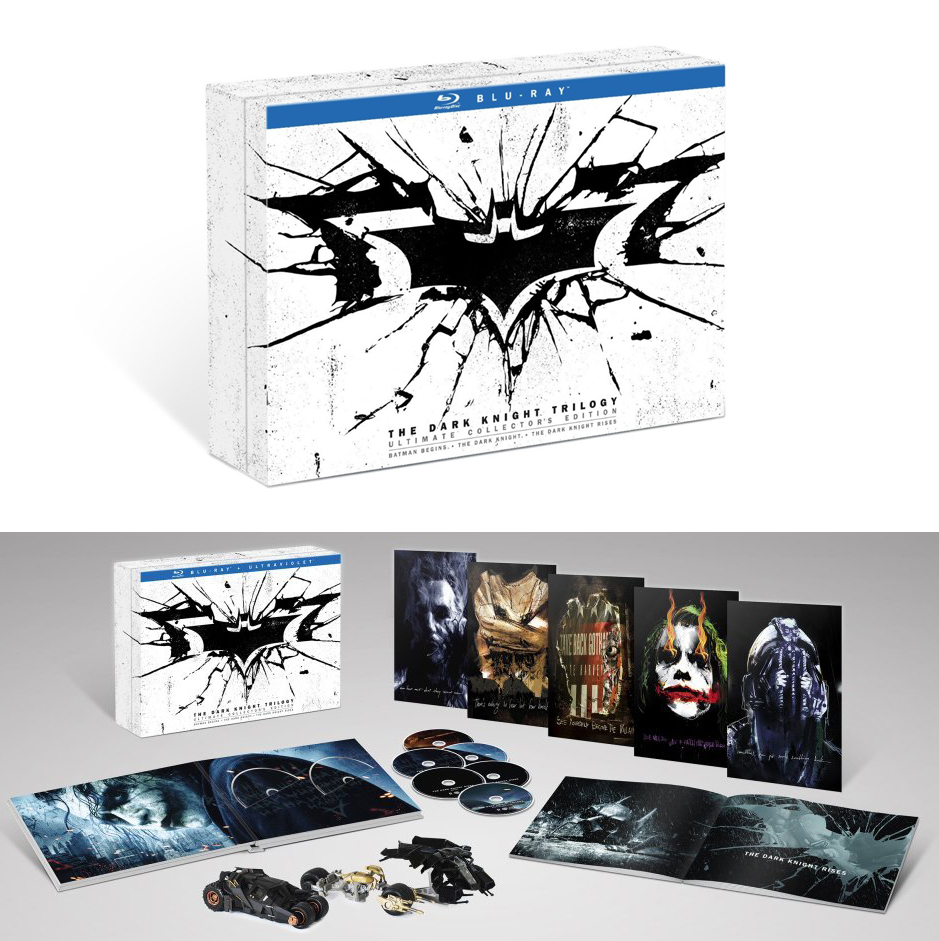 Coffret blu ray batman dark knight