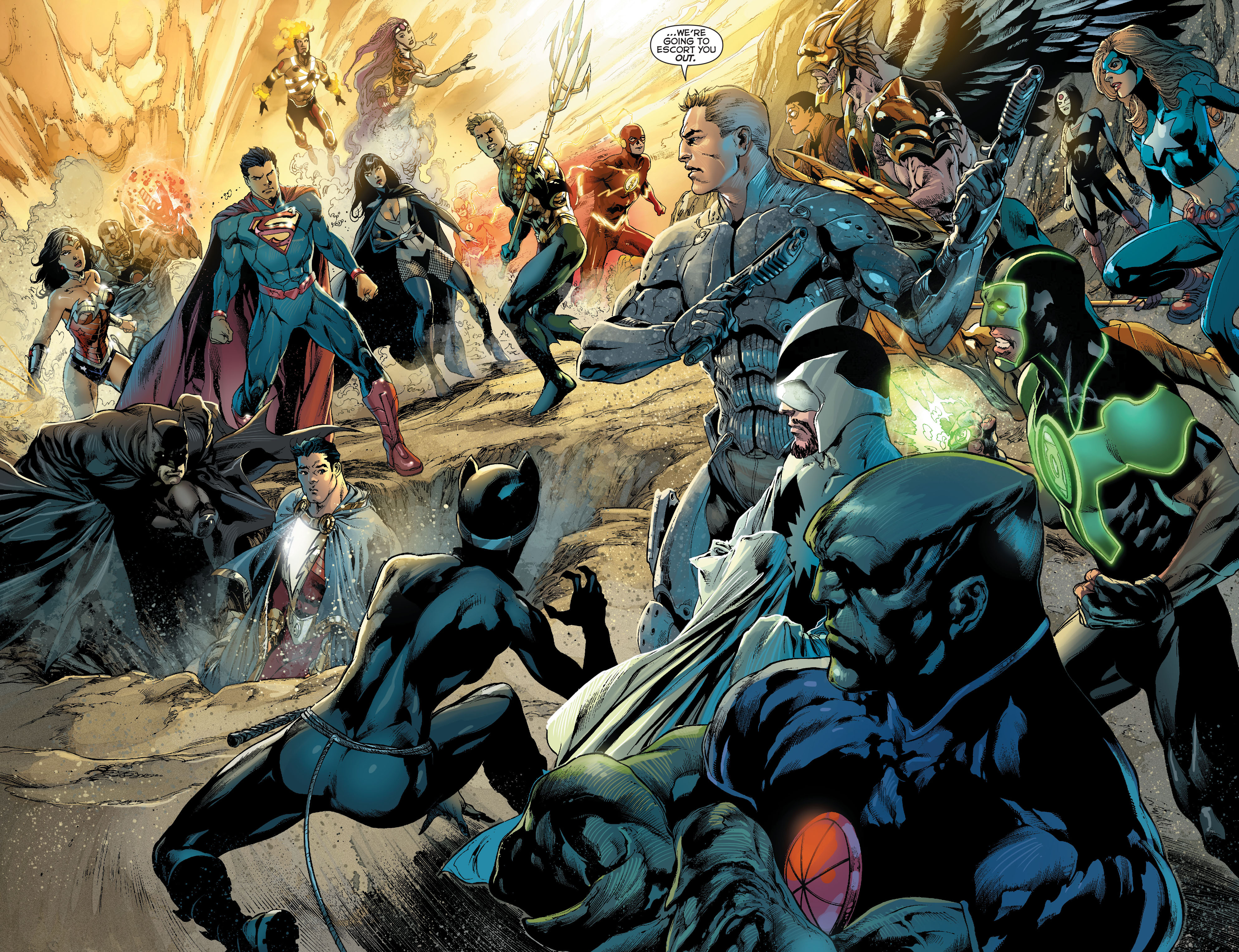 Justice League Trinity War