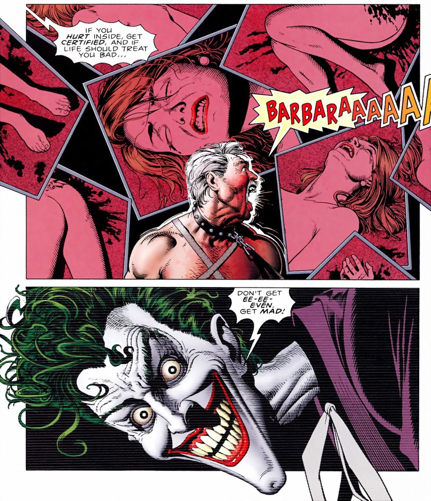 Joker Killing Joke Gordon