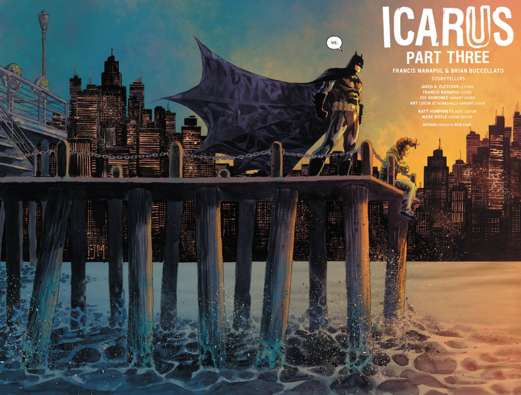 Batman Detective Comics Icare Icarus Part Three