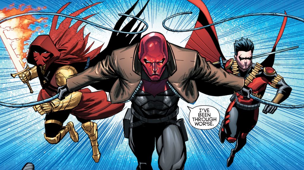 Batman & Robin Eternal Red Robin Red Hood Azrael