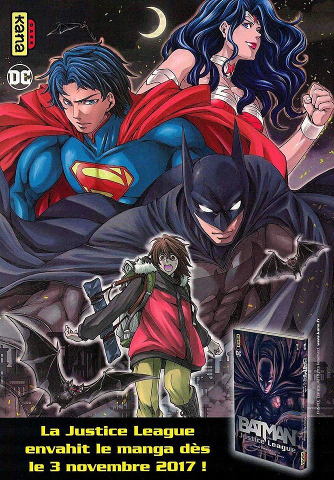 Batman & the Justice League Manga