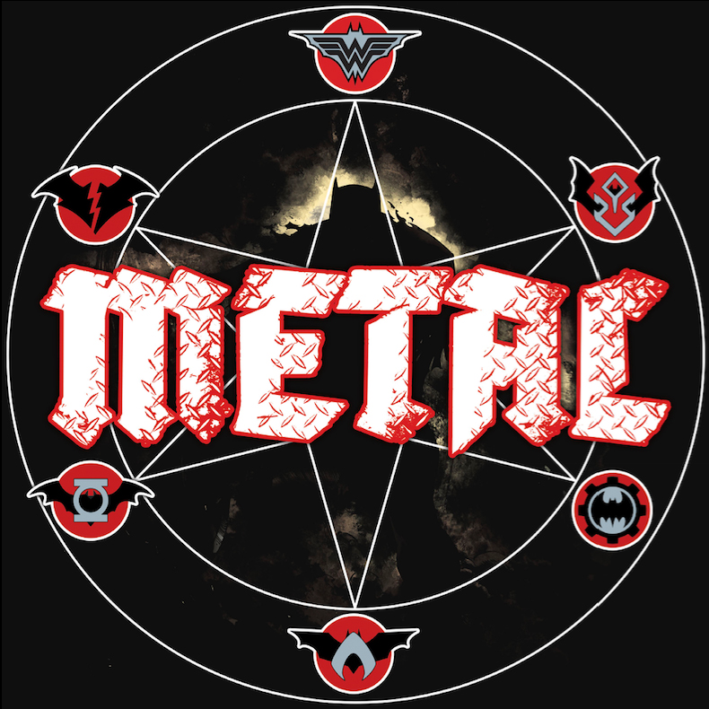 Logo Batman Metal